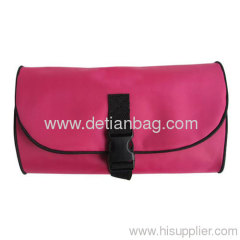 Best New fashion nylon women handle cosmetic travel pouch for toiletries
