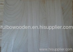 Paulownia edge glued panel