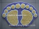 Household Entrance Floor Carpet Door Mat With Foot Pattern