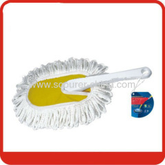 Safety White+yellow Microfiber Duster for computer