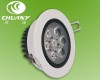 7W Aluminum Φ110×45mm LED Ceiling Light With Φ95mm Hole For Indoor Using