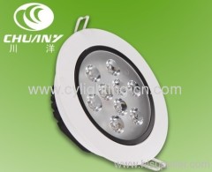 9×1W LED Lights Spotlight Using As Ceiling Lamp