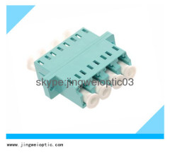 LC OM3 4Way Fiber Optic Adapter