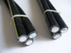AWG best quality ABC overhead cables triplex cable 2*6AWG+1*6AWG