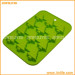 Cheerful christmas tree shape silicone ice maker in 12 cavities