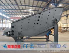 Probability vibrating screen for building materials