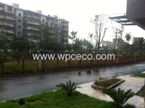 anti-UV Outdoor WPC Solid fence