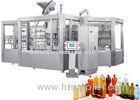 Full Automatic Liquid Hot Filling Machine / Line For Tea, Juice, Milk Bottles