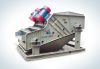 Motor heavy vibrating screen for mine and quarry