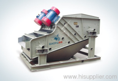Motor heavy vibrating screen for mine and quarry