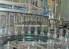 CSD Carbonated Drink Glass Bottle Filling Equipment By PLC Control , 24 - 80 Head