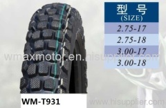 off road motorcycle tire,size 2.75-17,2.75-18,3.00-17,3.00-18