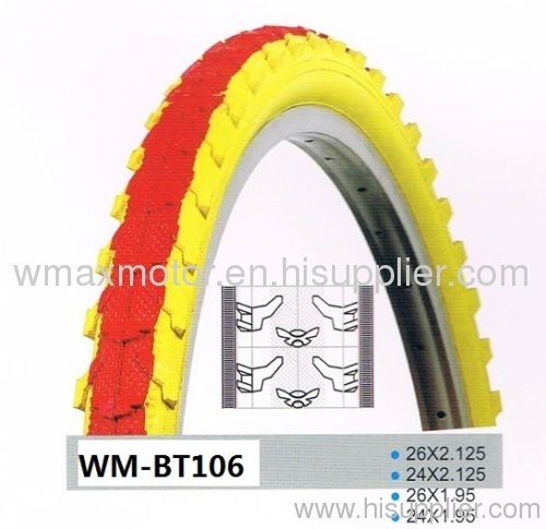 bicycle tire, color tire 26X2.125,24x2.125,26x1.95,24x1.95