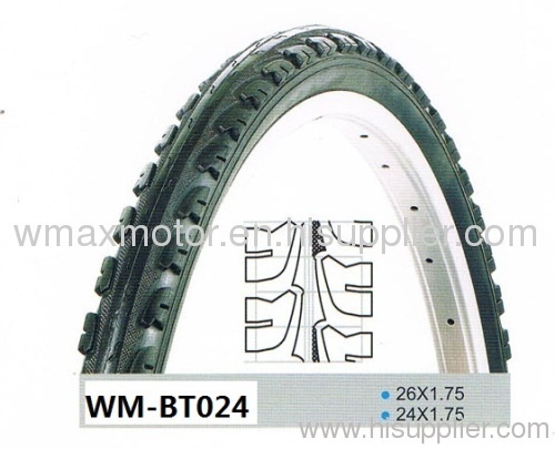 MTB tire, bicycle tyre/bicycle tire size 26x1.75,24x1.75