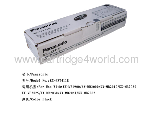 Environmentally friendly Efficient Durable Panasonic KX-FA411E toner cartridges