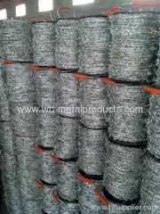 Hot dip galvanized reverse twist barbed wire Heavy galvanized barbed wire