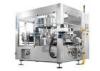 Full Servo Rotary Hot Melt Bottle Labeling Machine For Food , Beverage