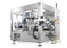Full Servo Rotary Hot Melt Bottle Labeling Machine For Food , Beverage