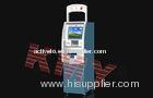 Blue Floor Standing Internet Bill Payment Kiosk Touchscreen For Bank