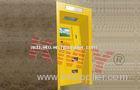 Through Wall Self Service Banking Kiosk Payment Terminal For ATM