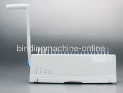 Plastic comb binding systems