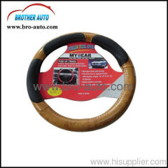 Cheap PU auto steering wheel cover