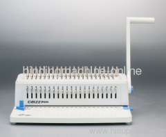 manual plastic comb binding equipment