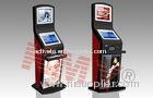 15'' Digital Signage Airport Information Kiosks With Keyboard