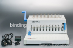 plastic electric comb binding equipment