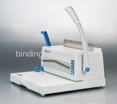 Desktop Manual Plastic Ring Binding Machine