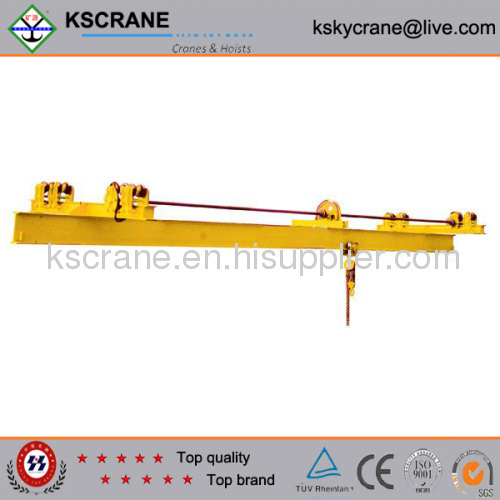 manual single girder crane