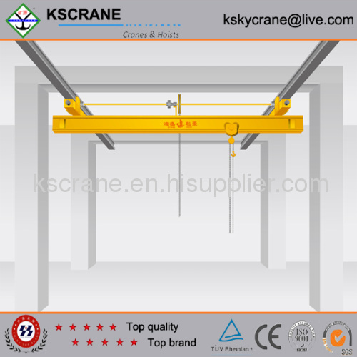 manual single girder crane