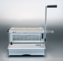 heavy duty manual plastic comb binding equipment