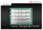 20 Keys Kiosk Metal Stainless Steel Keyboard IP65 120mm x 90mm
