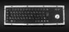 Waterproof IP65 Kiosk Metal Keyboard With Trackball 392mm x 110mm
