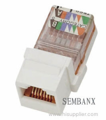 CAT5E 8P8C UTP Tooless Keystone Jack