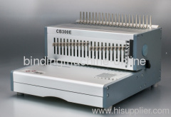 Heavy Duty Electric Comb Binding Equipment