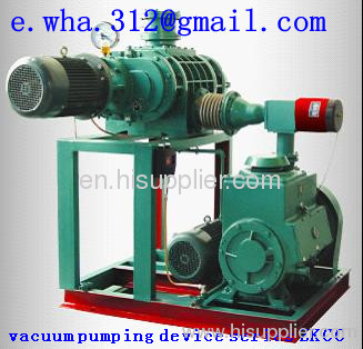 Vacuum Pump Unit is for exhausing and dehumidifying a transformer