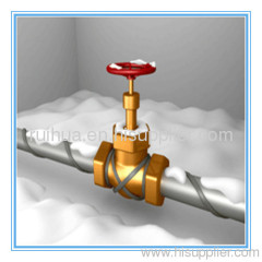 electric heating cable for pipes