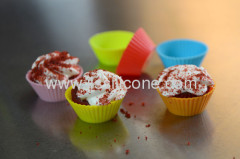 small size silicone bakeware cupcake baking mold