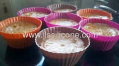 small size silicone bakeware cupcake baking mold