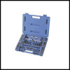 39pcs Taps and Dies set 17pcs round dies, 17pcs taps, 1pc die stock, 1pc tap wrench, screwdriver,T-type wrench, gauge