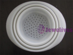Fashion Collapsible Silicone Pasta Baskets, Noodle Strainer