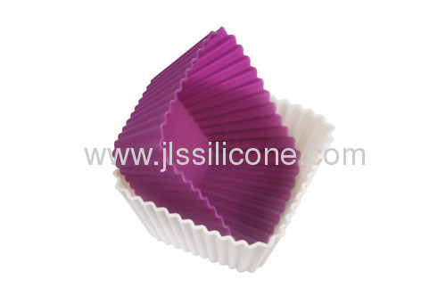 Mini square silicone cake pan for cake/muffin/jelly