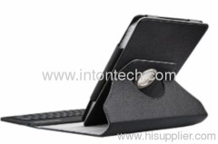 Bluetooth keyboard leather case for IPAD Mini