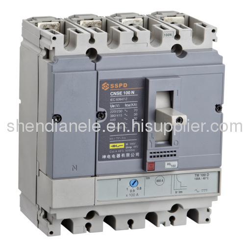 CNSE100N 4P Moulded Case Circuit Breakers(MCCB)