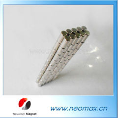 1/2"x1/x2" Ni Coated NdFeM Magnet Cylinder