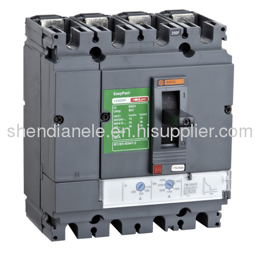 CVS250F 4P Moulded Case Circuit Breakers(MCCB)