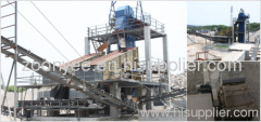 Iron ore production line