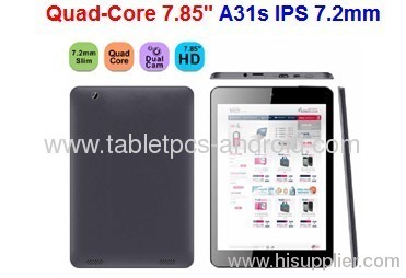 Quad-Core 7.85'' A31s IPS 7.2mm